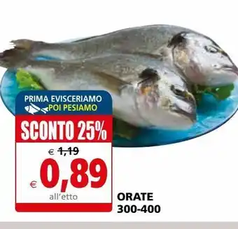 Il Gigante Orata 300-400 offerta