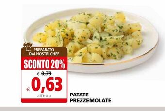Il Gigante Patate prezzemolate offerta