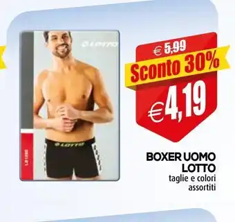 Boxer uomo lotto