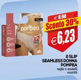 Il Gigante 2 slip seamless donna pompea offerta