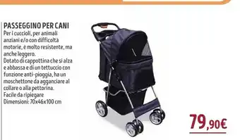 Il Gigante Passeggino Per Cani Per I Cuccioli offerta