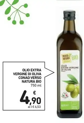 Conad Conad Verso Natura Bio Olio Extra Vergine Di Oliva offerta