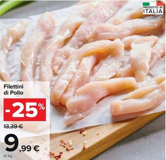 Carrefour Market Filetti di pollo offerta
