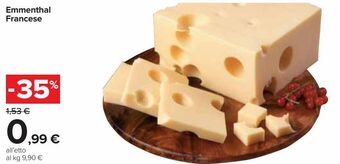 Carrefour Market Emmenthal francese offerta
