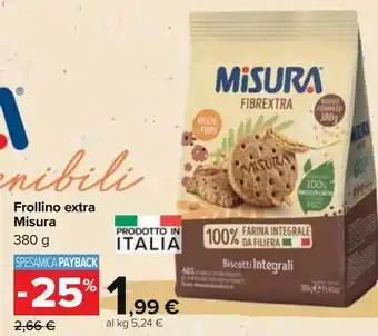 Carrefour Market Frollino extra misura offerta