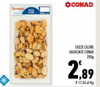 Conad Cozze Cilene Sgusciate 280g