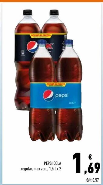 Conad Pepsi cola offerta