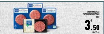 Conad Linea hamburger conad offerta