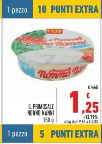 Spazio Conad IL Primosale Nonno Nanni 150g offerta