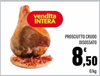 Conad City Prosciutto crudo disossato offerta