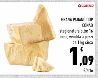 Grana padano dop conad