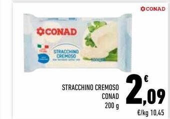 Conad City Stracchino cremoso conad 200g offerta