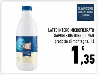 Conad City Latte intero microfiltrato sapori & dintorni conad prodotto di montagna 1 l offerta