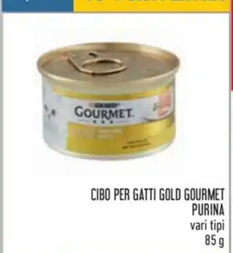 Spazio Conad Gourmet Cibo Per Gatti Gold Purina 85g offerta