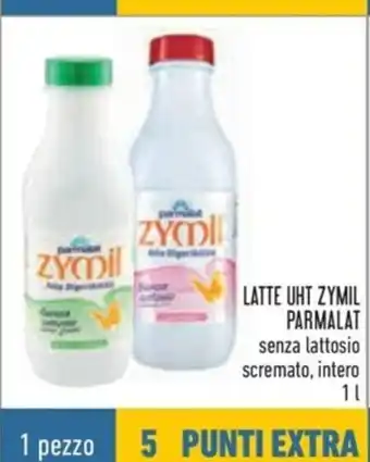 Spazio Conad Zymil Latte UHT Parmalat 1L offerta