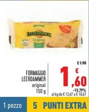 Spazio Conad formaggio Leerdammer original 150g offerta
