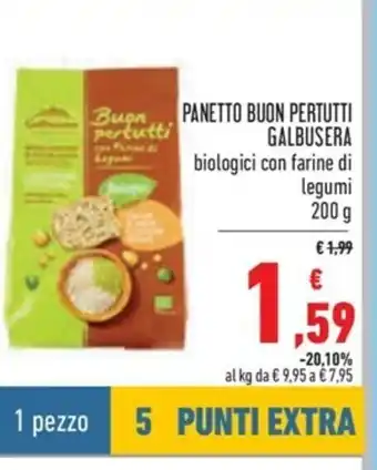 Spazio Conad Panetto Buon Pertutti Galbusera 200g offerta