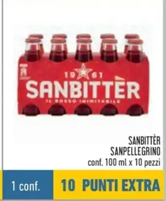 Spazio Conad Sanbittèr Sanpellegrino conf. 100ml x 10 pezzi offerta
