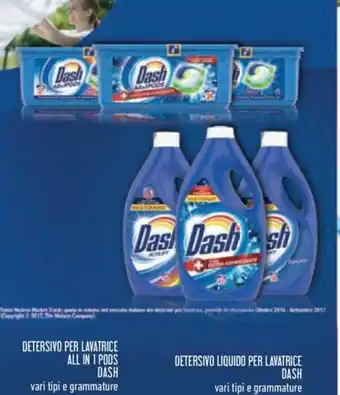 Detersivo Per Lavatrice All in Poos Dash