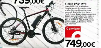 Mtb E-bike 27.5''