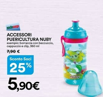 Coop Accessori Puericultura Nuby Borraccia Con Beccuccio offerta