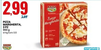 Pizza surgelata