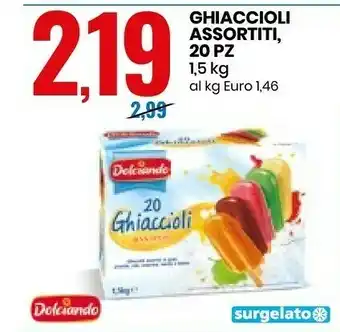 Eurospin Dolciando Ghiaccioli offerta