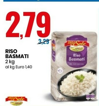 Eurospin Riso basmati offerta