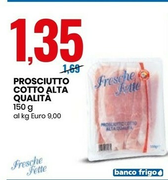 Eurospin Prosciutto cotto offerta