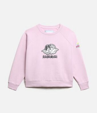 Felpa girocollo fiorucci