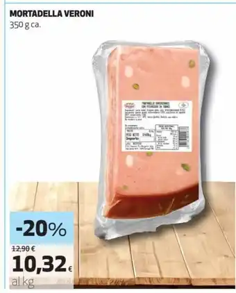 Coop Mortadella Veroni 350 g ca. offerta
