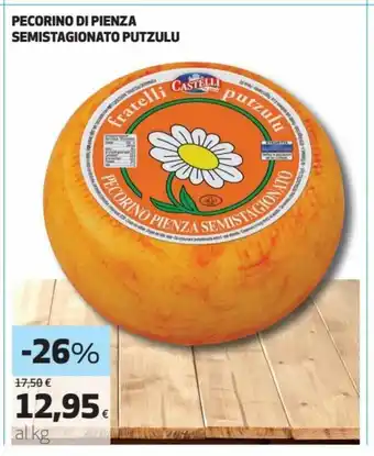 Coop Pecorino Di Pienza Semistagionato Putzulu offerta