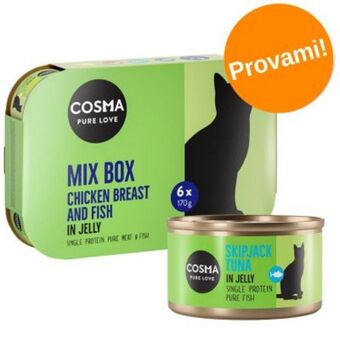 Zooplus Set prova! cosma original in gelatina offerta