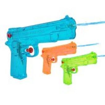Pistola ad acqua beretta trasparente 19cm
