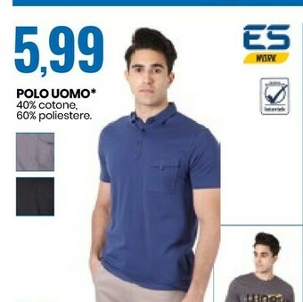 Eurospin Polo uomo offerta