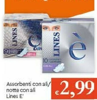 Galassia Lines Assorbenti lines offerta