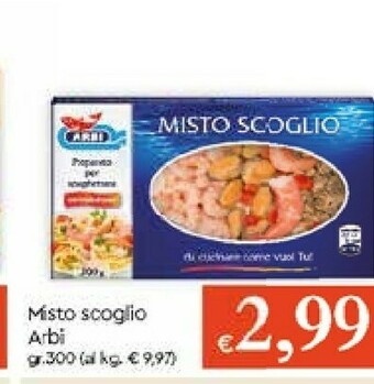 Galassia Arbi Pesce surgelato offerta
