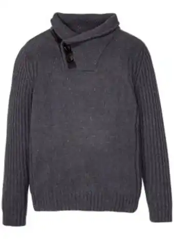 Bonprix Maglione con collo a scialle offerta