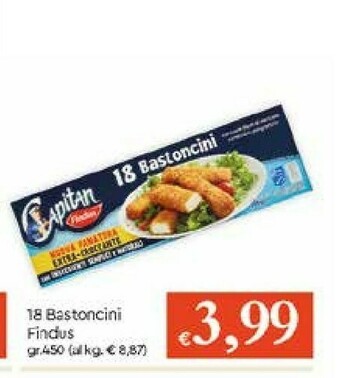 Galassia Findus Bastoncini offerta