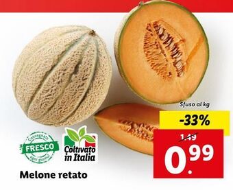 Lidl Melone retato offerta