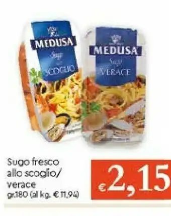 Galassia Medusa Sughi per pasta offerta