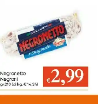 Galassia Negroni Salame offerta