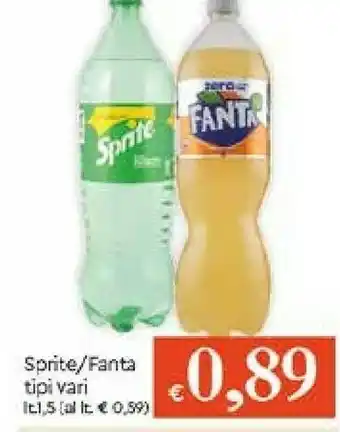 Galassia Sprite Fanta offerta