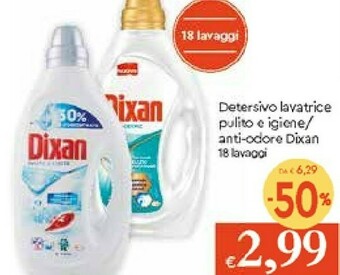 Galassia Dixan Detersivo lavatrice offerta