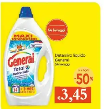 Galassia General Detersivo lavatrice offerta