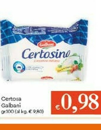 Galassia Galbani Certosa offerta