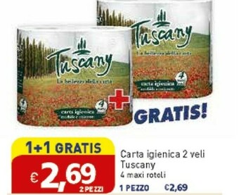 Galassia Carta igienica offerta