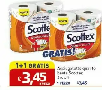 Galassia Scottex Rotoli di carta offerta