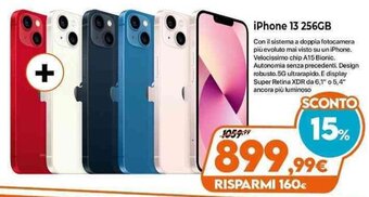 Expert iPhone 13 256GB offerta