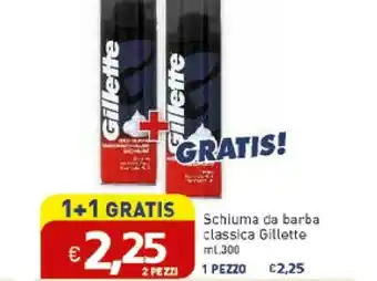 Galassia Gillette Schiuma da barba offerta